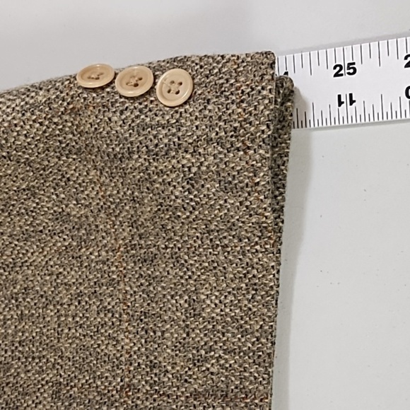 Ermengildo Zegna Made in Switzerland Wool Tweed Sport Coat Suit Jacket Lined - Picture 15 of 15